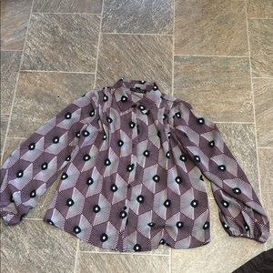 Stylish Women’s  Patterned Shirt